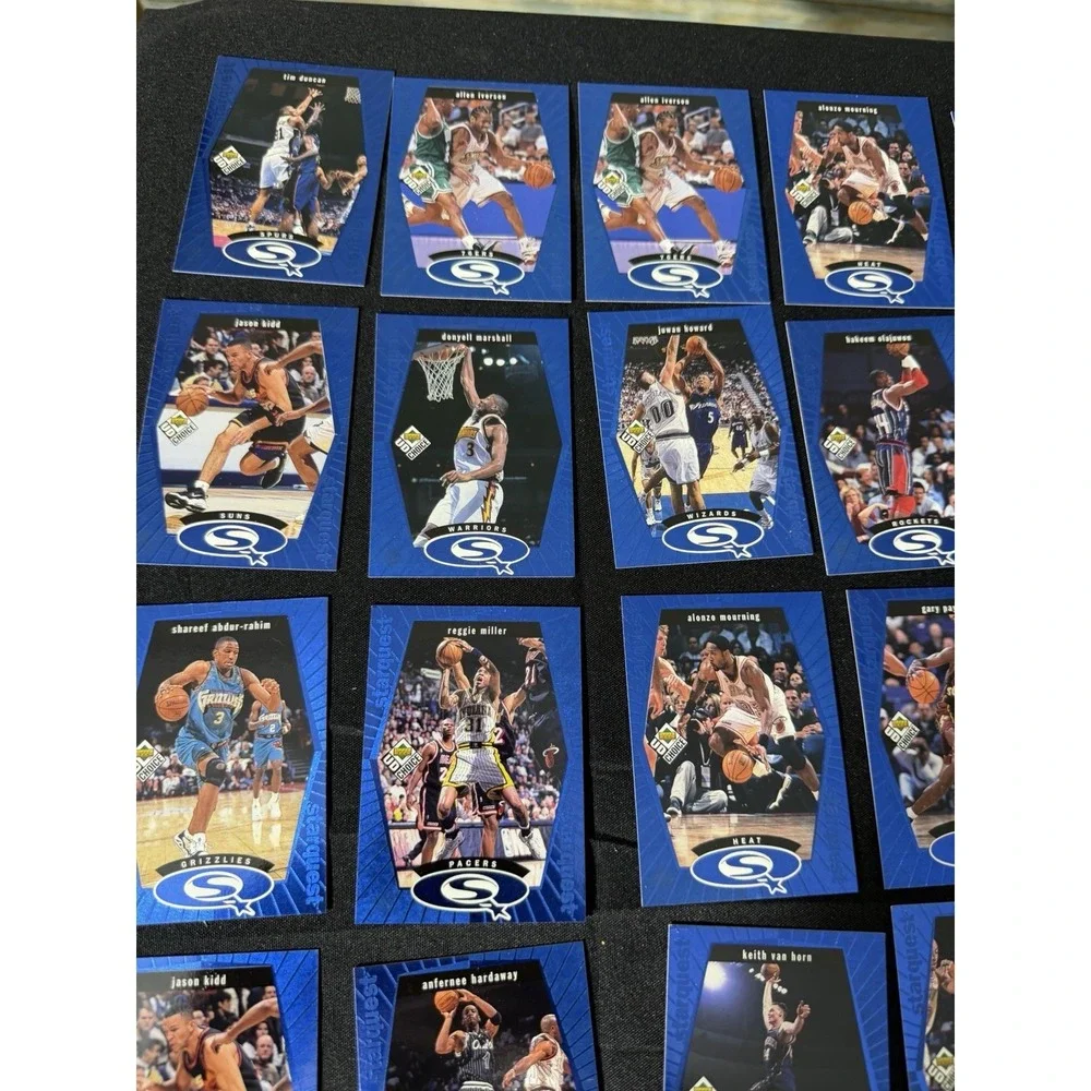 1998-1999 Upper Deck Choice Starquest Blue (63‎ Card Lot) Basketball NBA